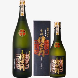 画像2: 芋焼酎 古酒 侍士の門   720ml