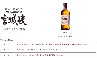 画像1: 【特価！】ニッカウヰスキー 宮城峡　700ml × 6本