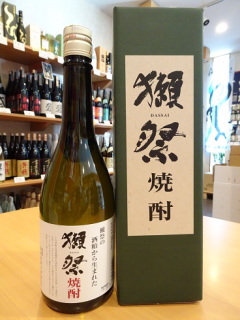 獺祭焼酎 (粕取り焼酎) 39度　720ml